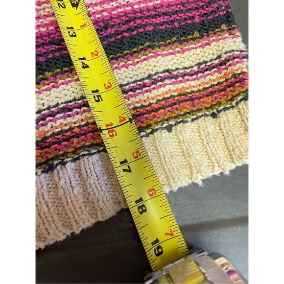 Billabong Easy Going Striped Colorful Pullover Sweater Size S - Picture 9 of 9